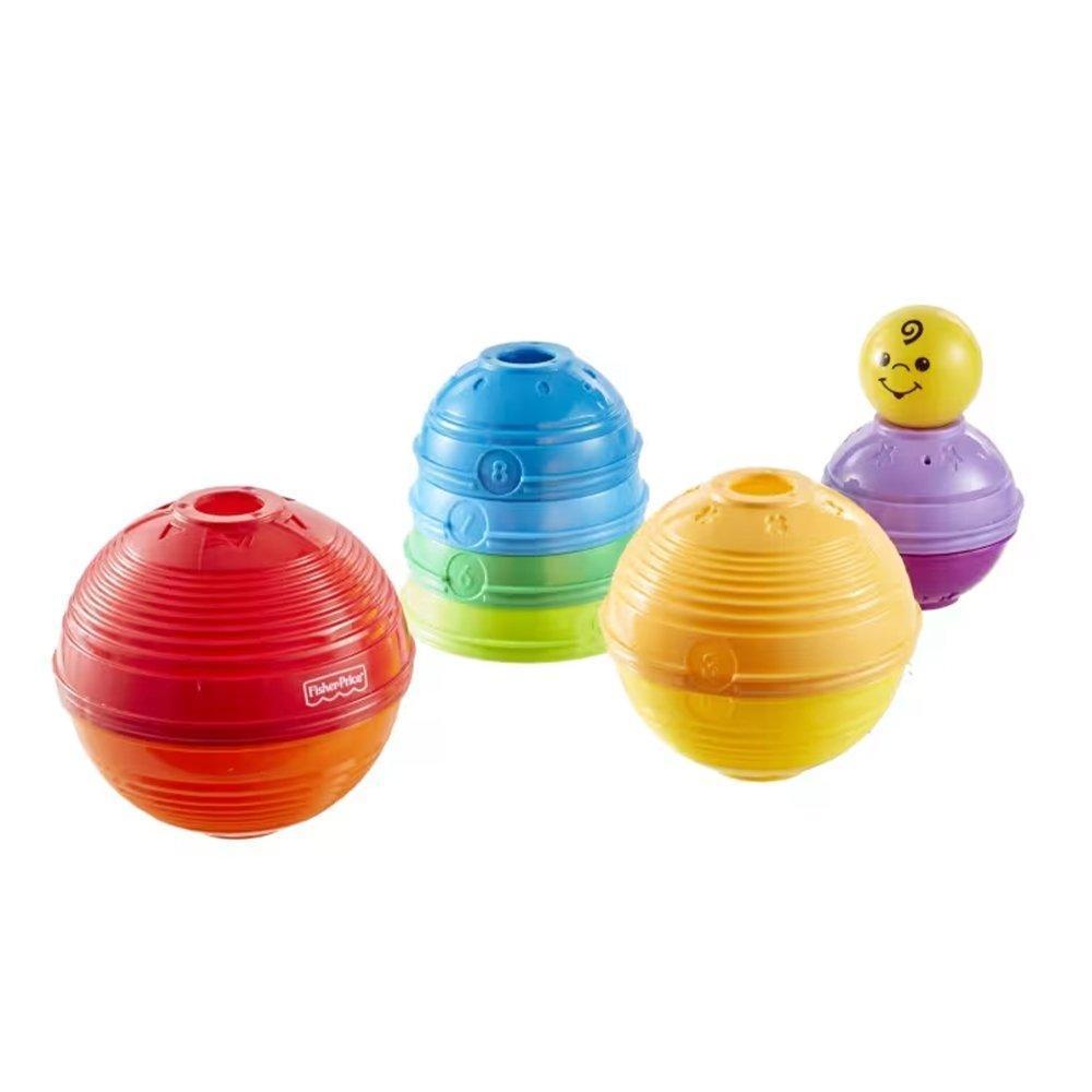 Brinquedo Fisher-price Potinho Para Empilhar E Rolar