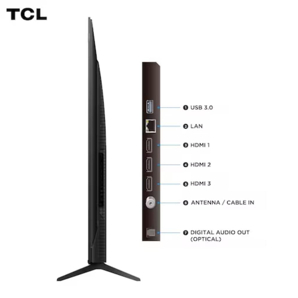 Smart TV 75 Tcl Qled 4K ULTRA HD 75p7k Google TV Hdr10+ Hdmi 2.1 Chromecast Built-in Dolby