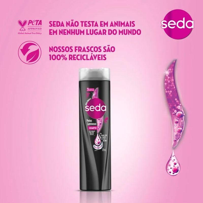 Shampoo Seda Pretos Luminosos 325ml