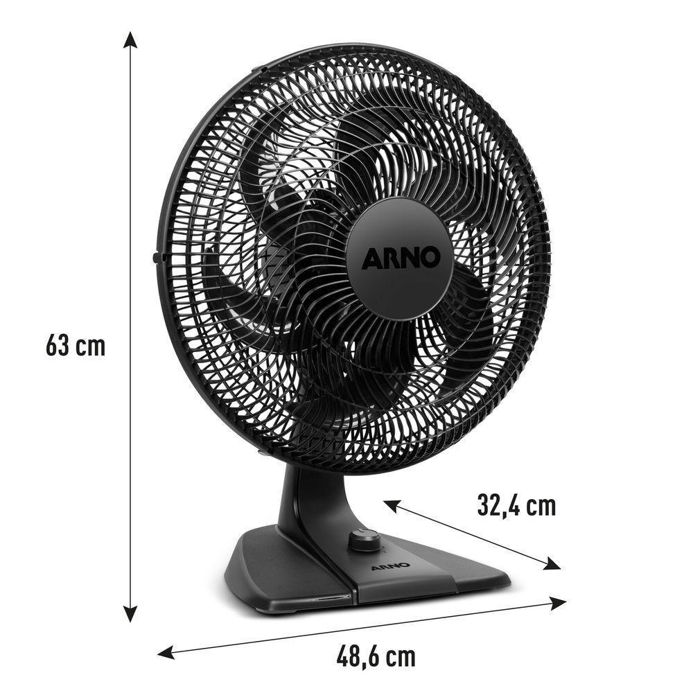 Ventilador Arno Mesa Essential 40cm 6 Pás 127V VE2E