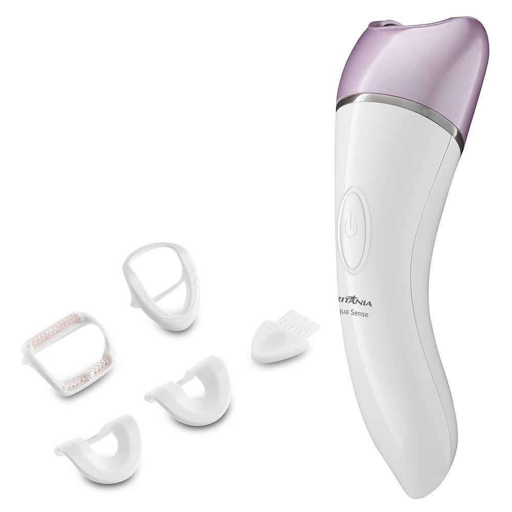 Depilador Elétrico Britânia Aqua Sense Bdp02rx Bivolt