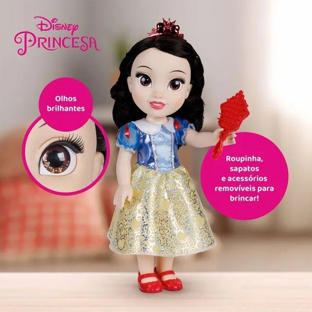 Boneca Articulada Multikids Princesa Da Disney Branca Neve 38cm