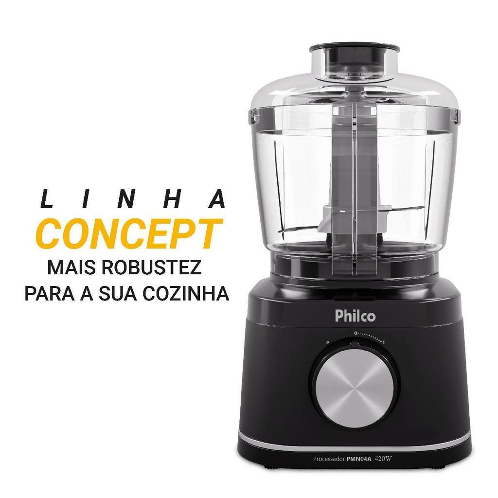 Processador Compacto Philco Concept 420W Jarra 500ml Pmn04a