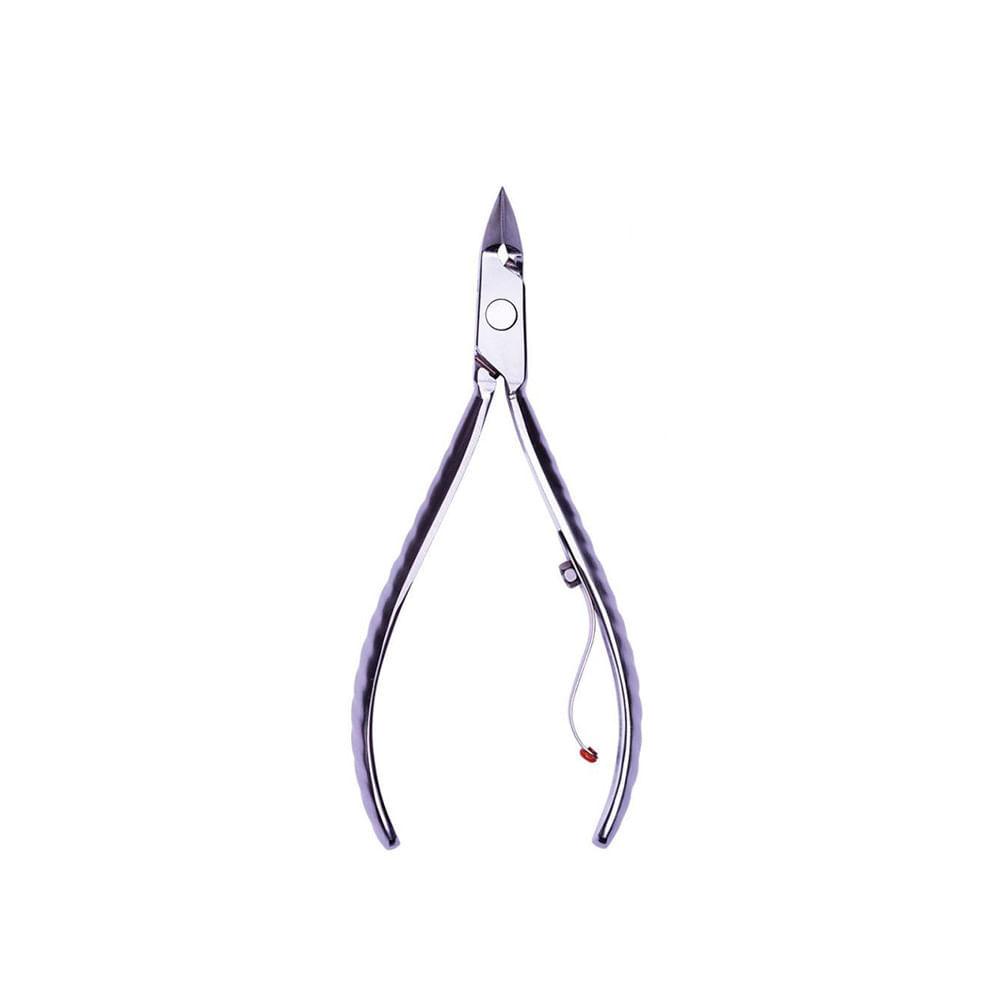Kit Alicate De Cutícula + Espátula + Palito Mundial Inox