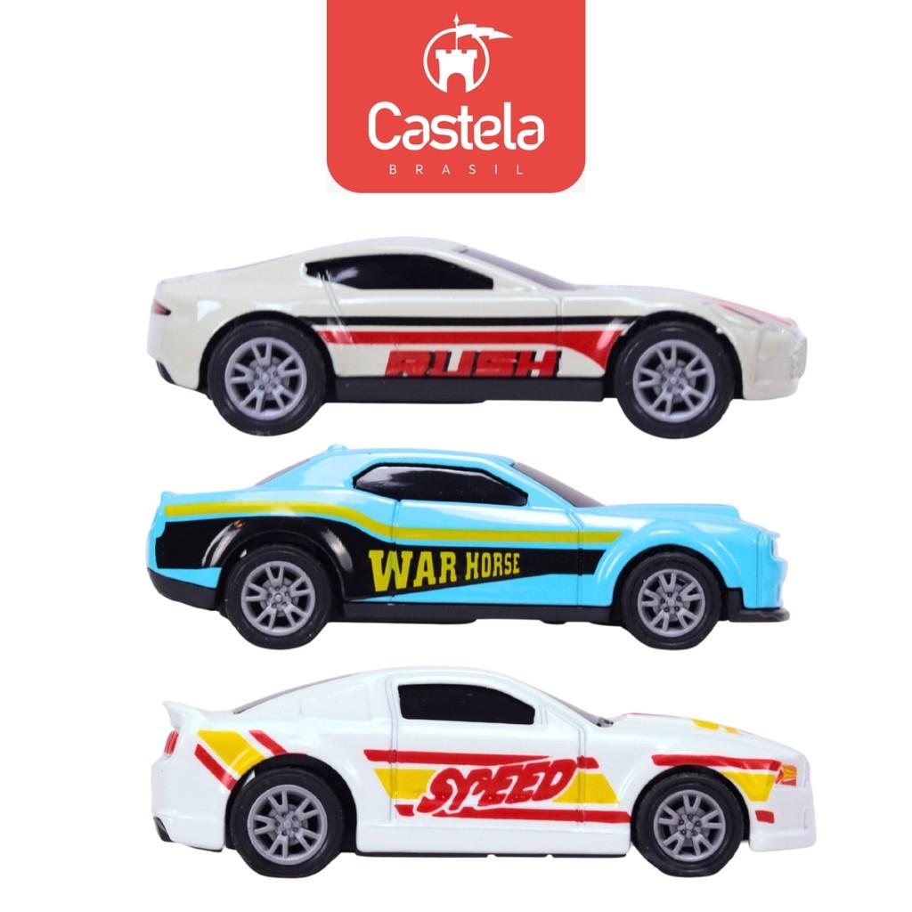 Carrinho Miniatura Esportivo Die-cast Metal 1 64 - Castela