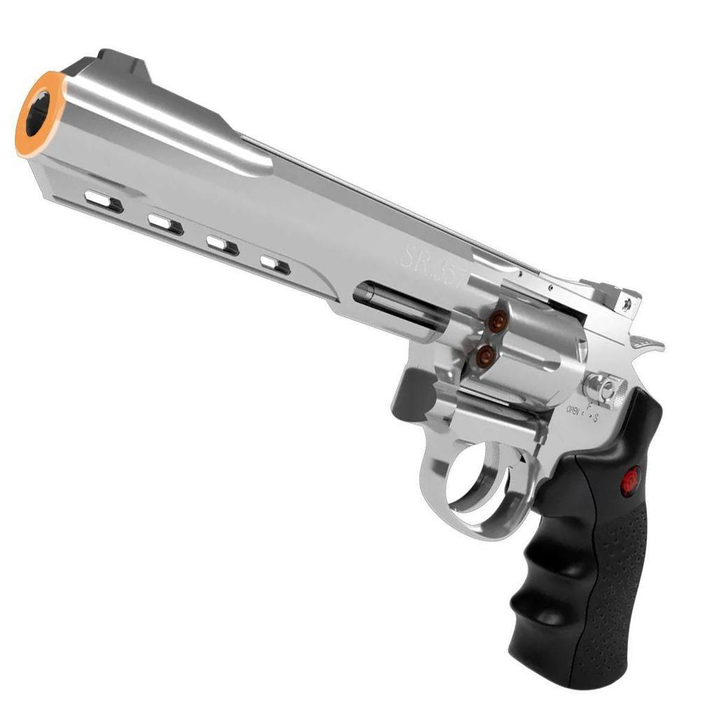Revólver De Pressão Co2 Sr357 Silver 4.5mm Crosman