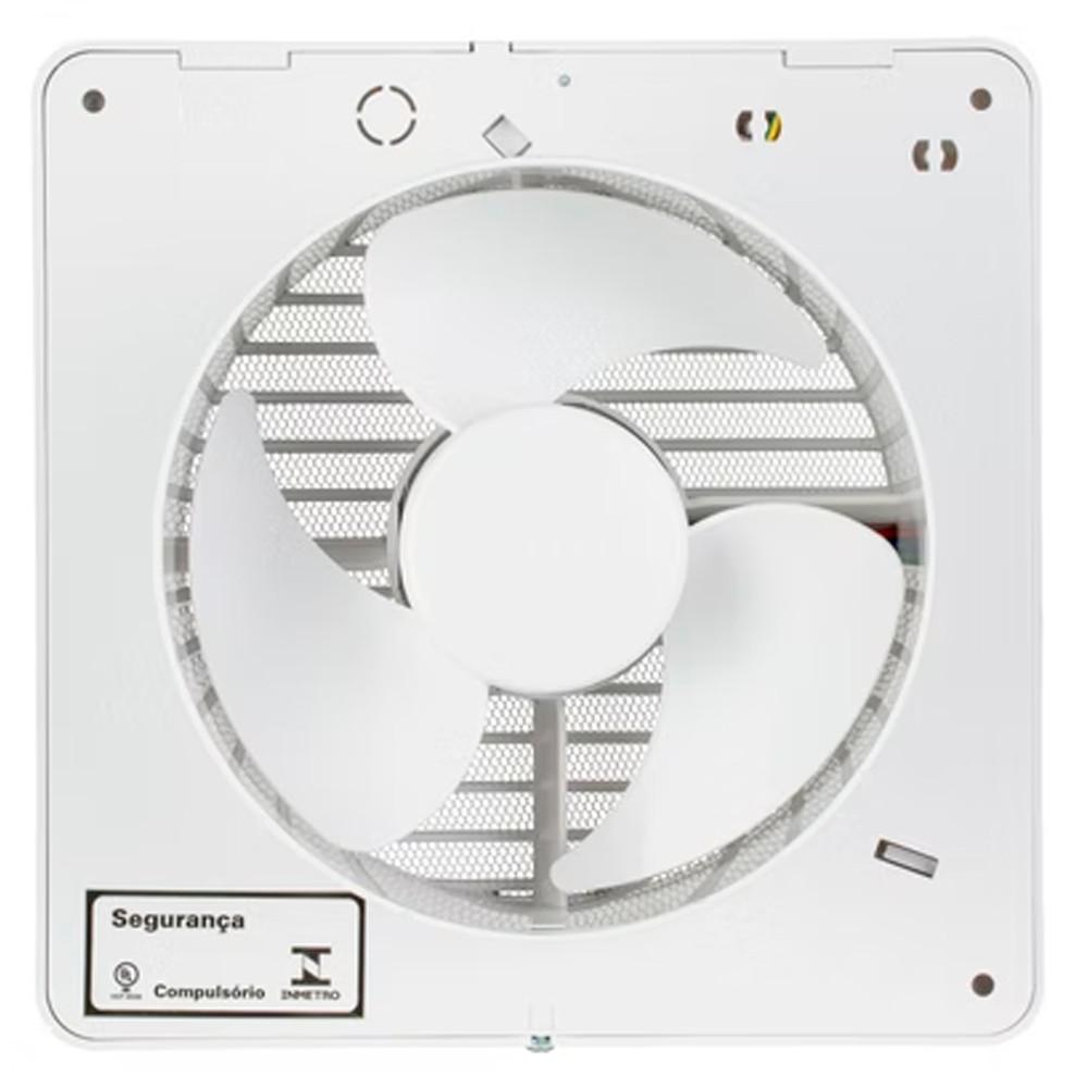 Microventilador Exaustor Branco 150mm Goar 220V 15w 34db Banheiros Residenciais E Comerciais