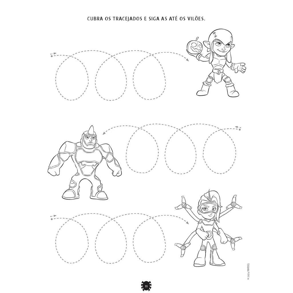 Aprender É Incrível Marvel Spidey Caligrafia E Coordenação Motora