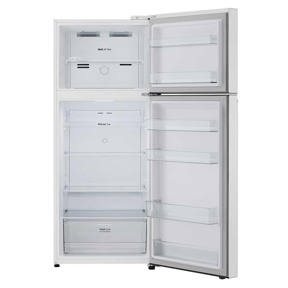 Geladeira Lg Frost Free Inverter 375L Duplex Gn-b372pqw