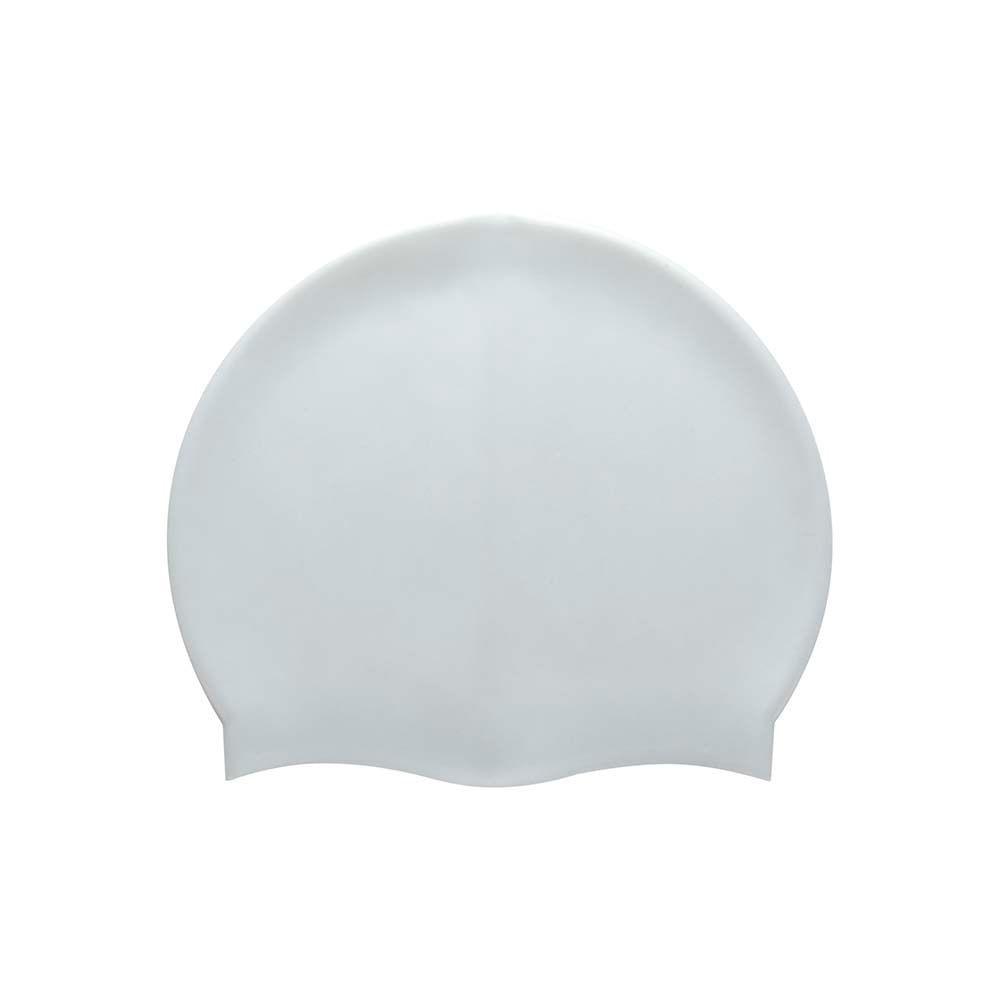 Touca De Natação Silicone - Prata