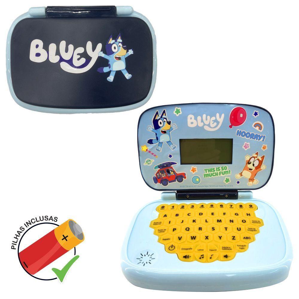 Laptop Educativo Bilíngue Bluey - Candide