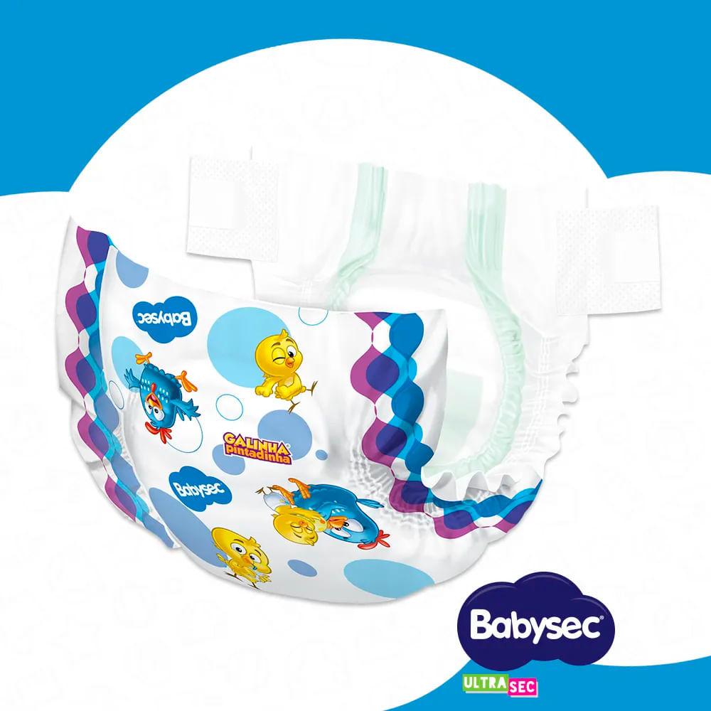 Kit Fralda Descartável Babysec Ultrasec Hiper Xxg 48 Unidades - 2 Unidades