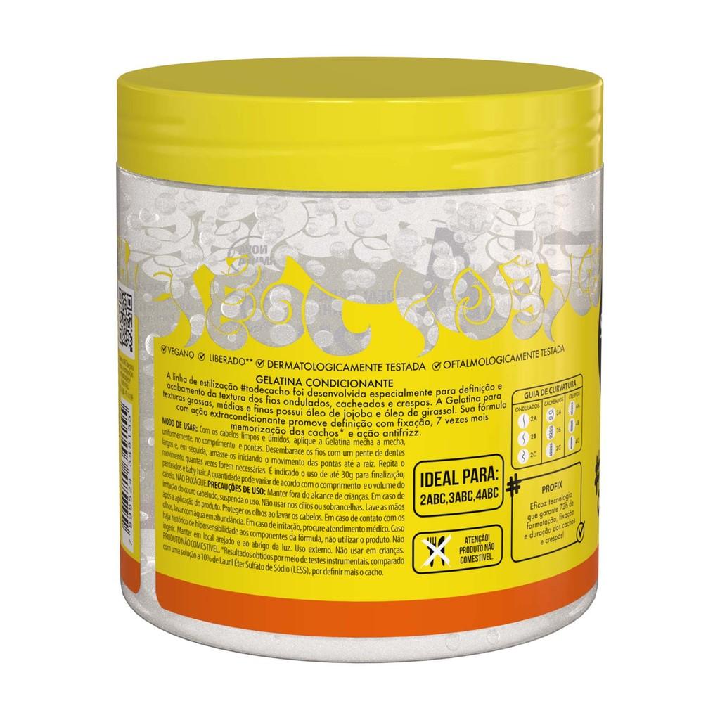 Gelatina #todecacho Super Transição Capilar Salon Line 550g