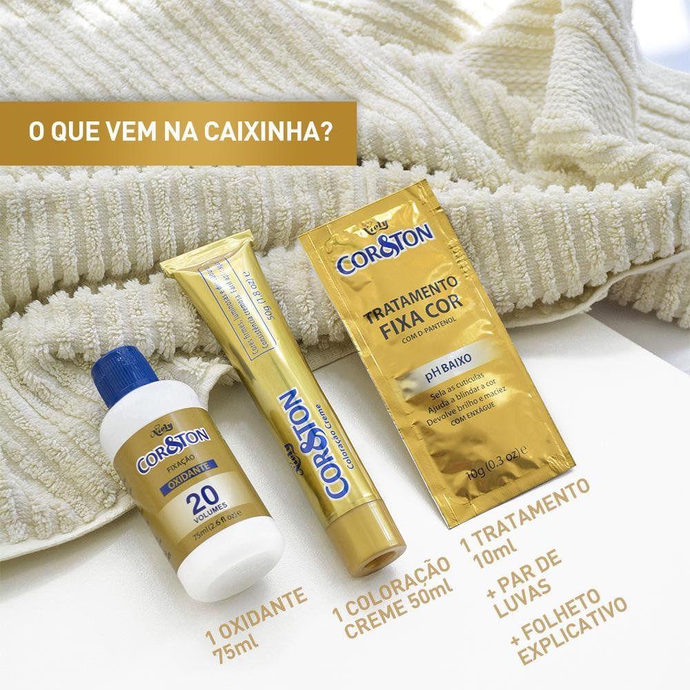 Tintura Creme Niely Cor Ton 6.7 Chocolate 180 G