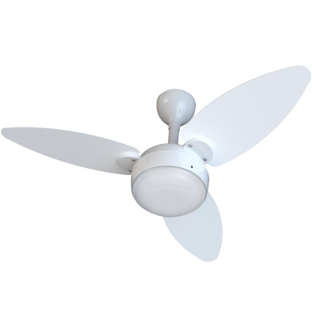 Ventilador De Teto 3 Pás Inverter Dupla Face Branco/cinza Com Controle Remoto Elluz Ventisol