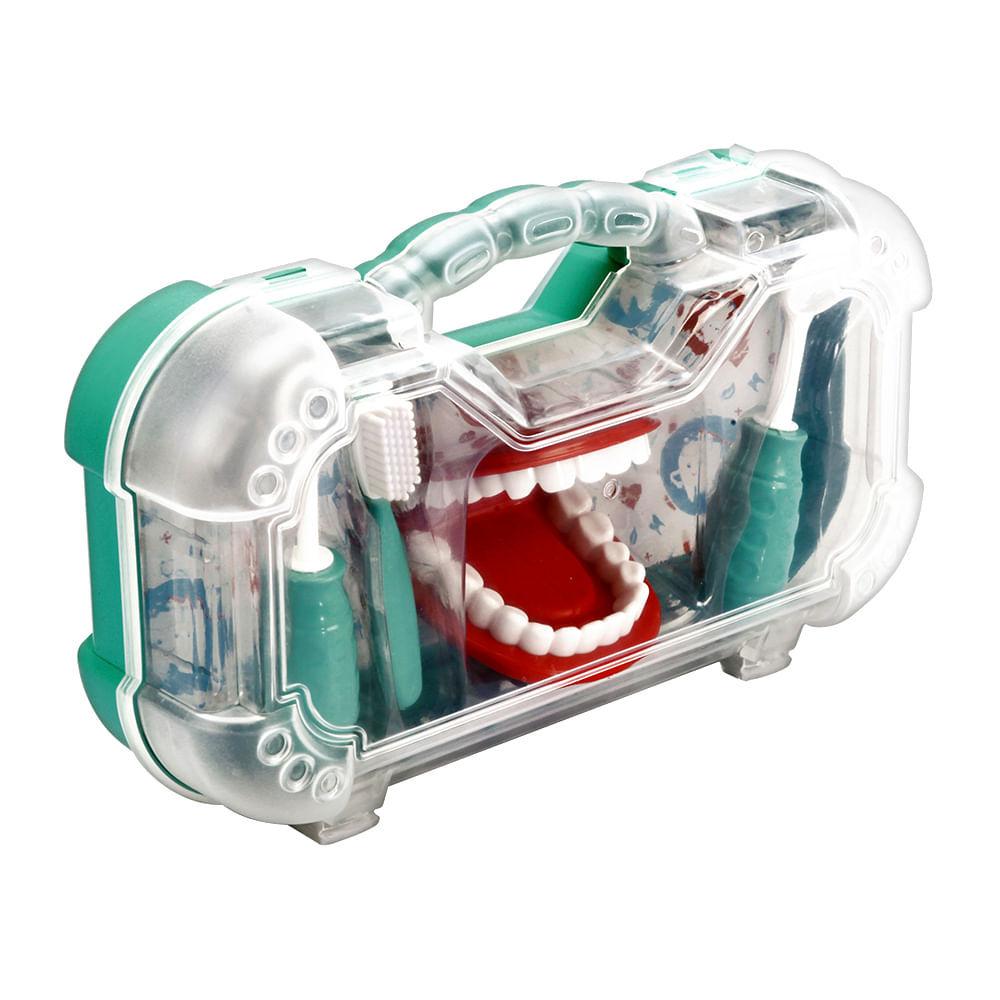 Maleta Mini Dentista Pakitoys Com Acessórios