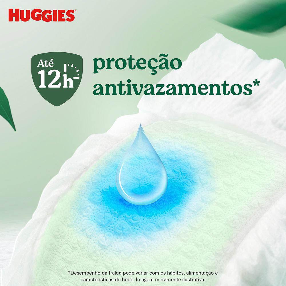 Fralda Roupinha Huggies Natural Care Tamanho Xg Pacote Hiper 56 Unidades Descartáveis