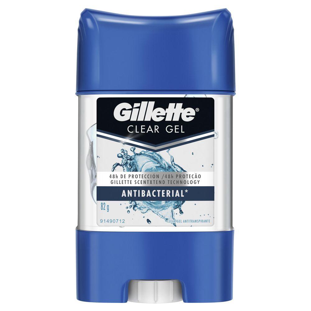 Desodorante Gel Antitranspirante Gillette Antibacterial 48h Cítrico 82g