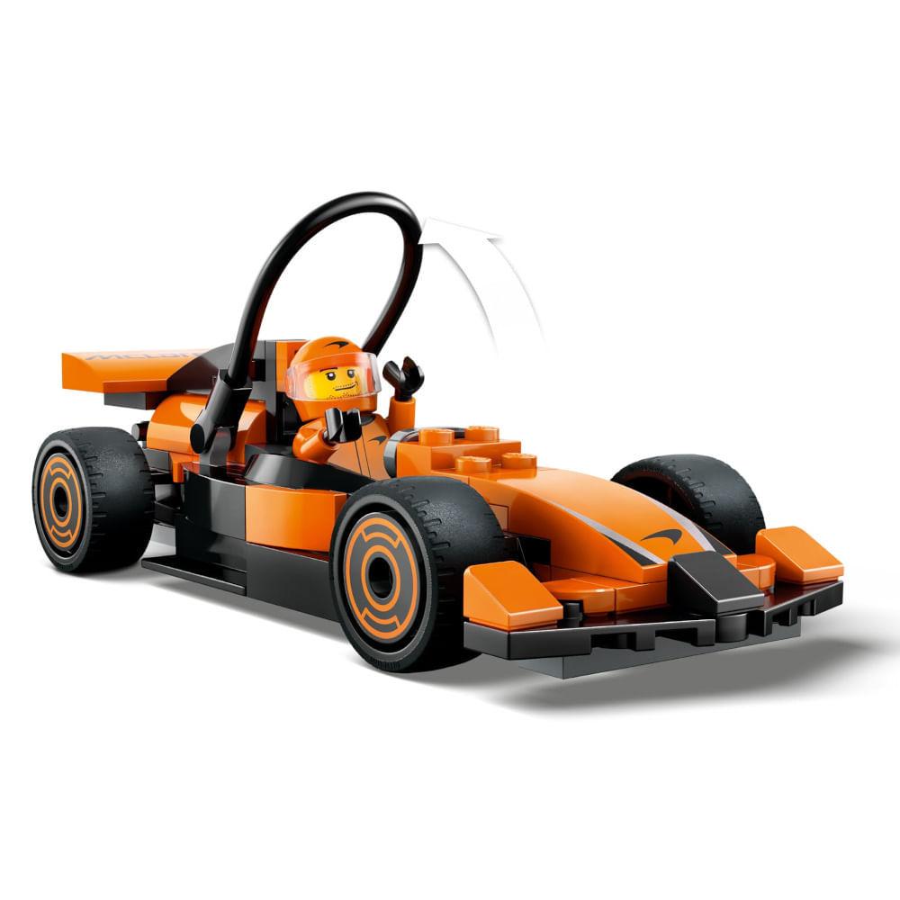 Lego City - Piloto De F1 Com Carro Mclaren - 86 Peças