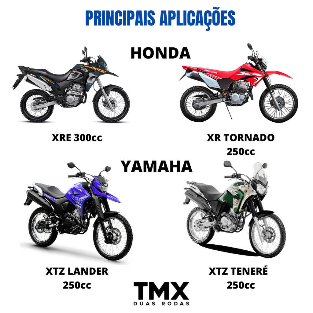 Pneu Moto Vipal 80/90-21trail Tr300 Dianteiro Xre 300 Xtz 250 Lander Tenere NX4 Falcon Uso Com Câmara