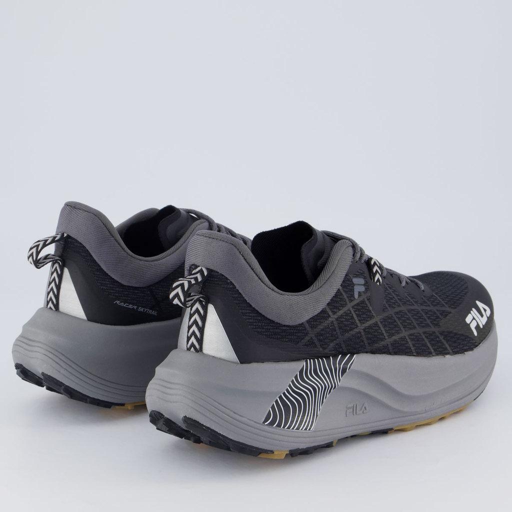 Tênis Fila Racer Skytrail Feminino Preto E Cinza