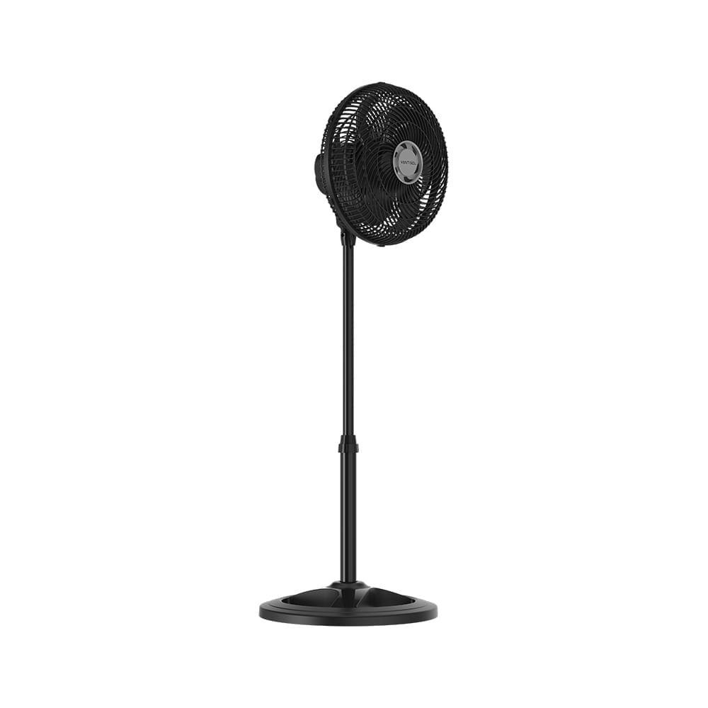 Ventilador De Coluna Ventisol 30cm Turbo 6 Pás Preto Voc30 - 220 Volts