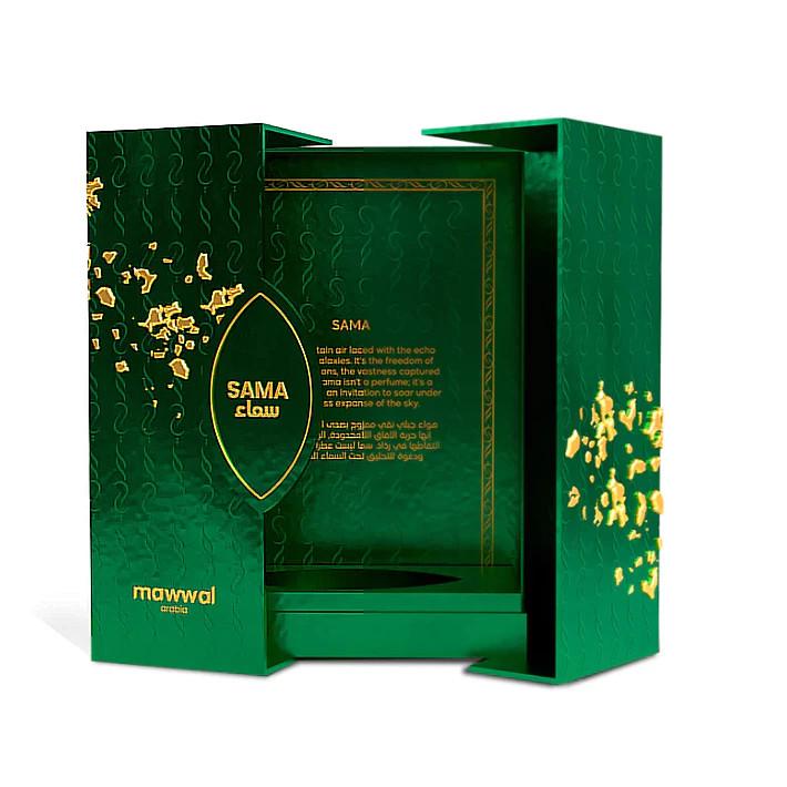 Perfume Árabe Mawwal Sama Masculino 100ml Eau De Parfum
