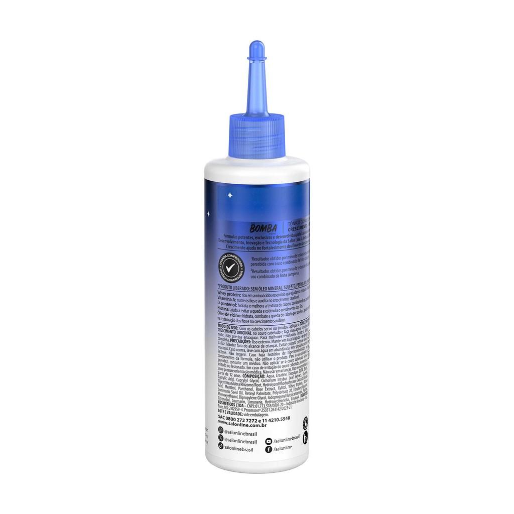Tônico Noturno Sos Bomba Original Crescimento 100ml