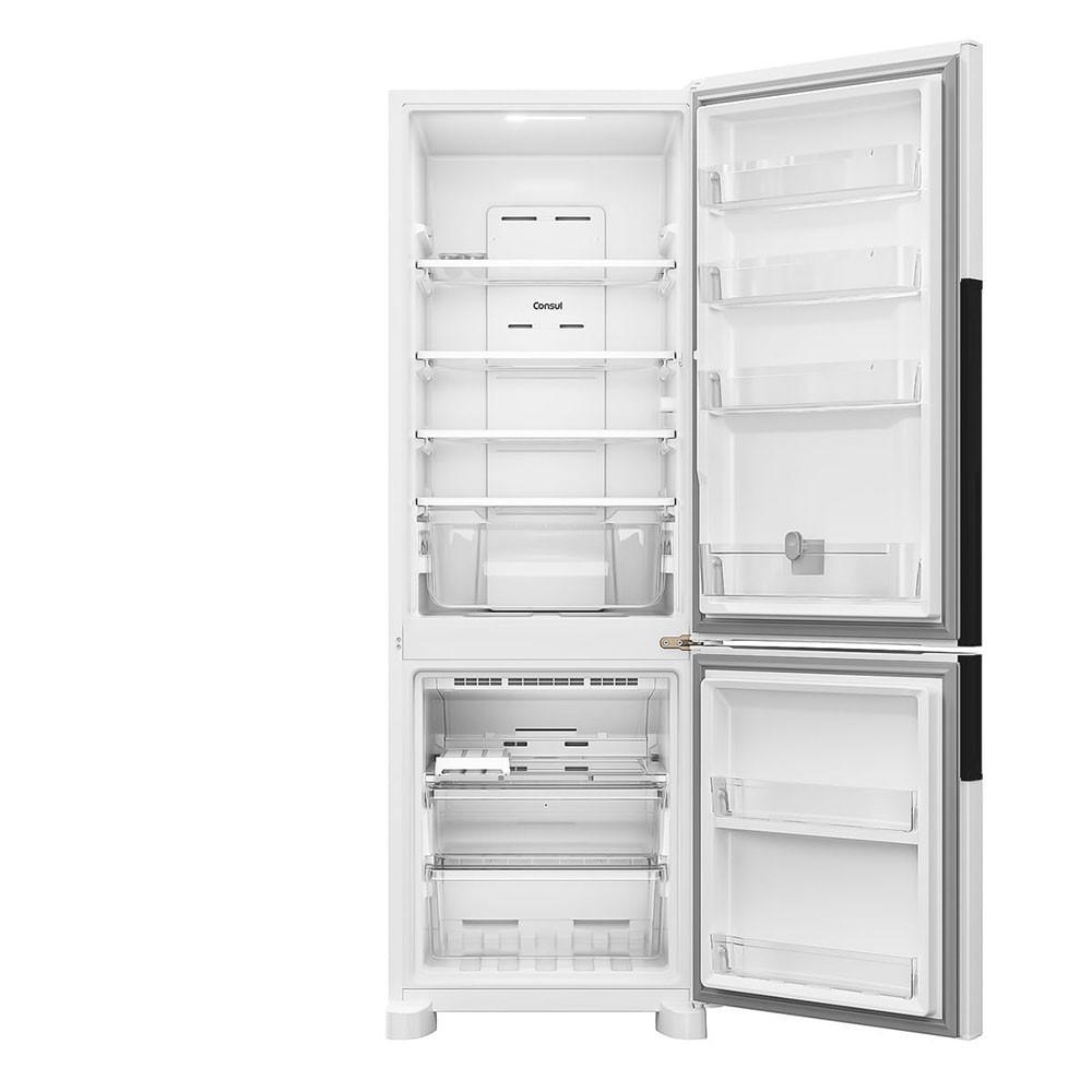 Geladeira Consul Cre45mb Duplex 399 Litros Tecnologia Inverter Frost Free Com Freezer Embaixo