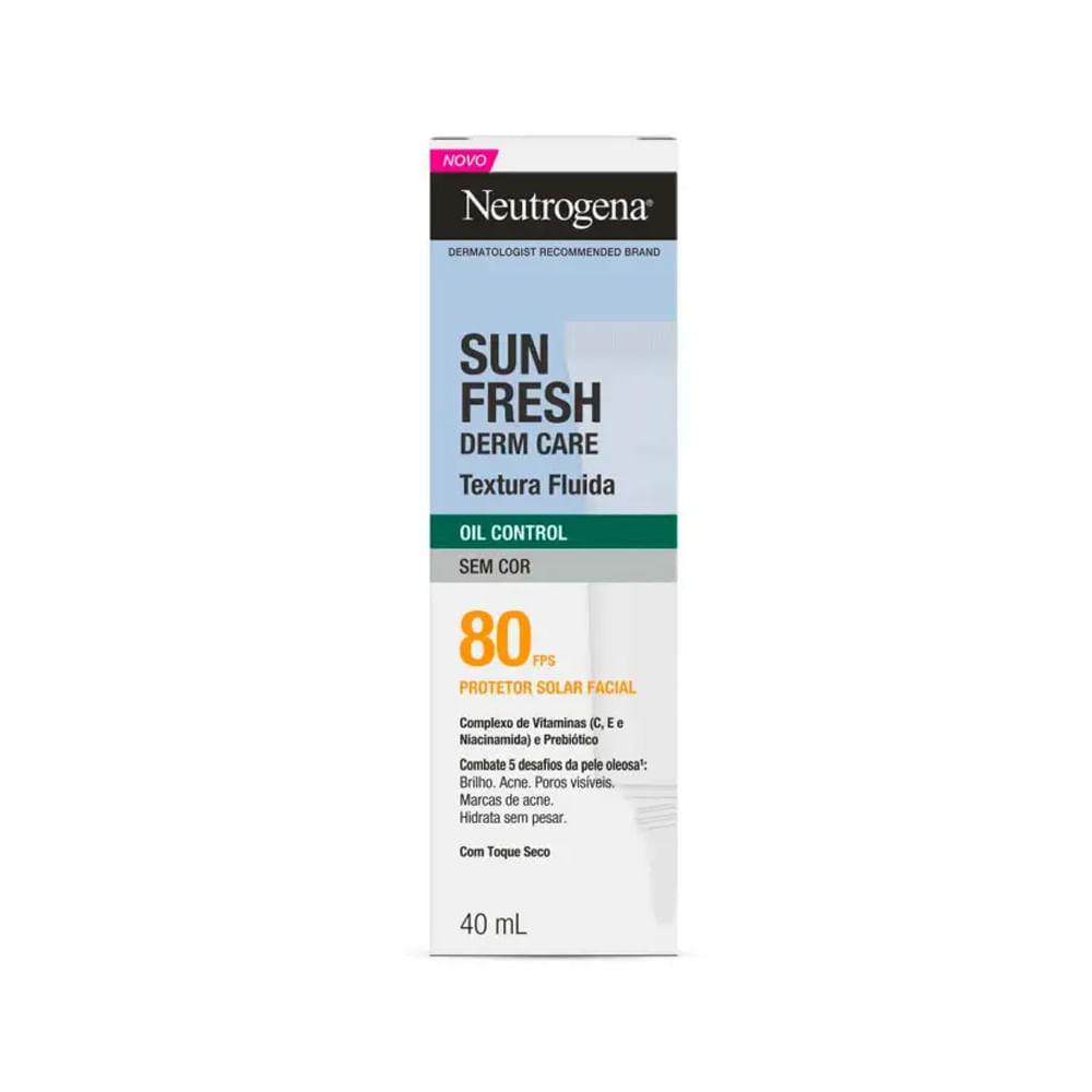 Protetor Solar Facial Neutrogena Sunfresh Oil Control Fps80 40ml