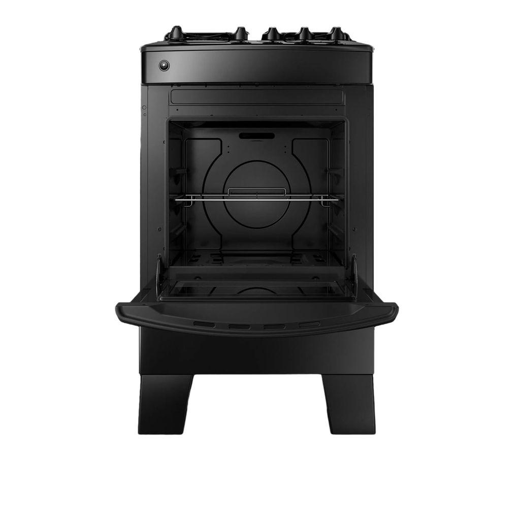 Fogão 4 Bocas Preto Consul Com Economia De Gás E Mesa Esmaltada - Cfo4zae