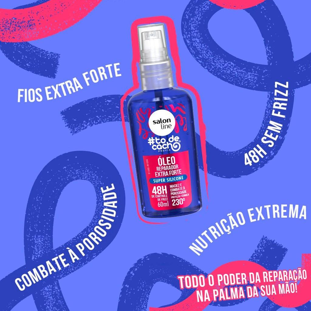 Óleo Reparação Extra Forte #todecacho 60ml