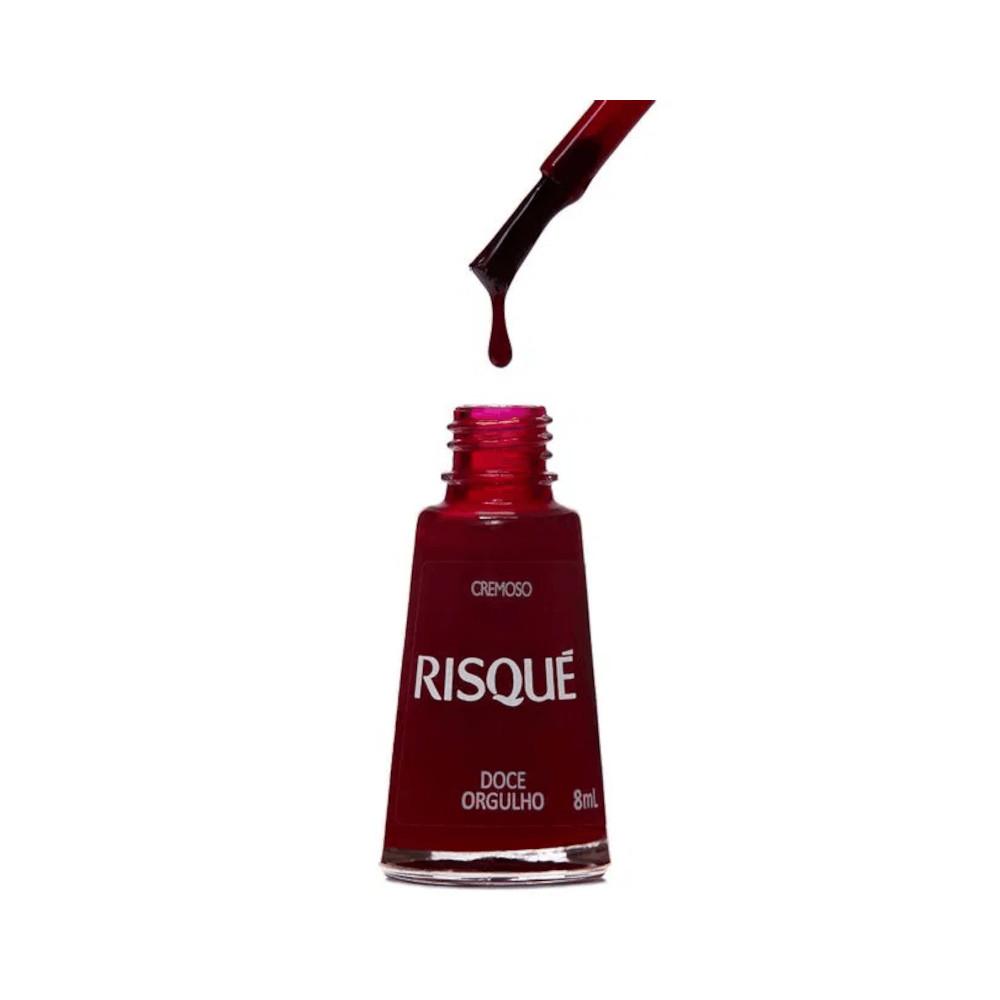 Esmalte Risqué Sete Vermelhos Doce Orgulho