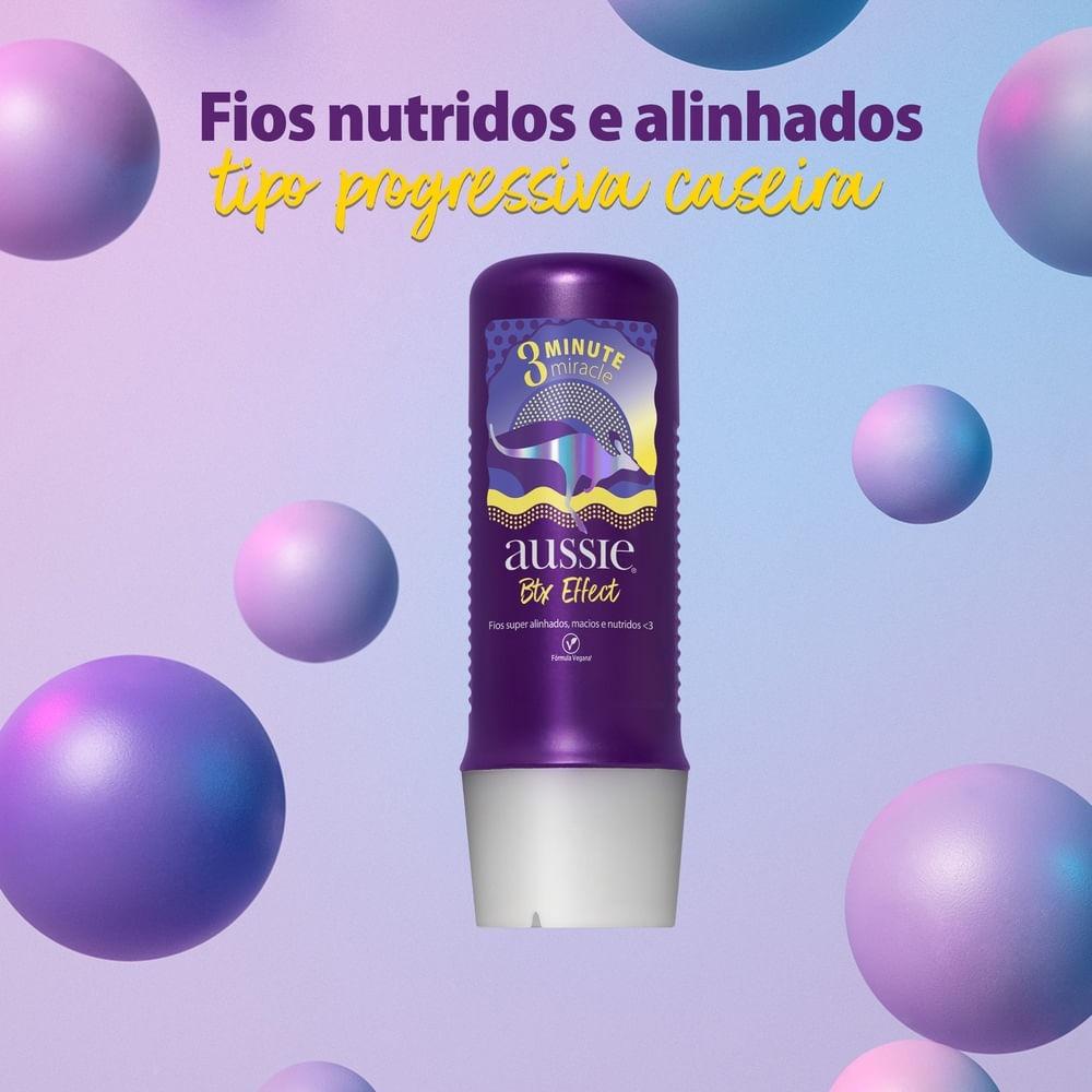 Shampoo Aussie Btx Effect 360ml E Creme De Tratamento Aussie Btx Effect 3 Minutos 236ml