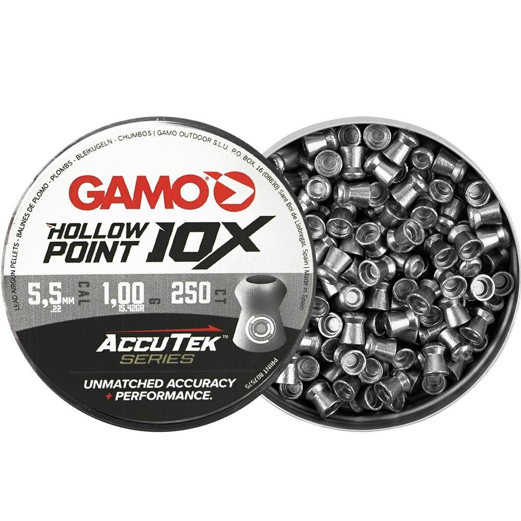 Chumbinho Gamo Hollow Point Accutek Carabina 5.5mm 250un