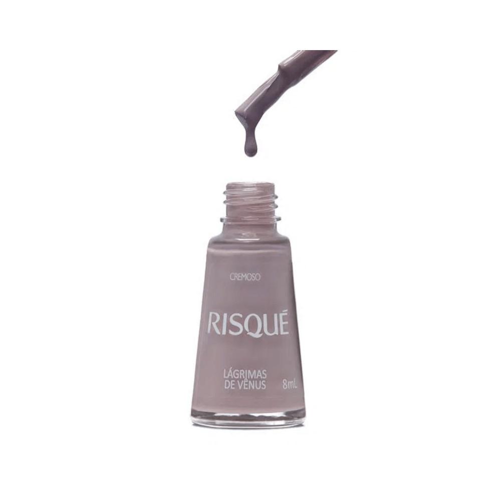Esmalte Risqué Nude Cremoso Lágrimas De Vênus