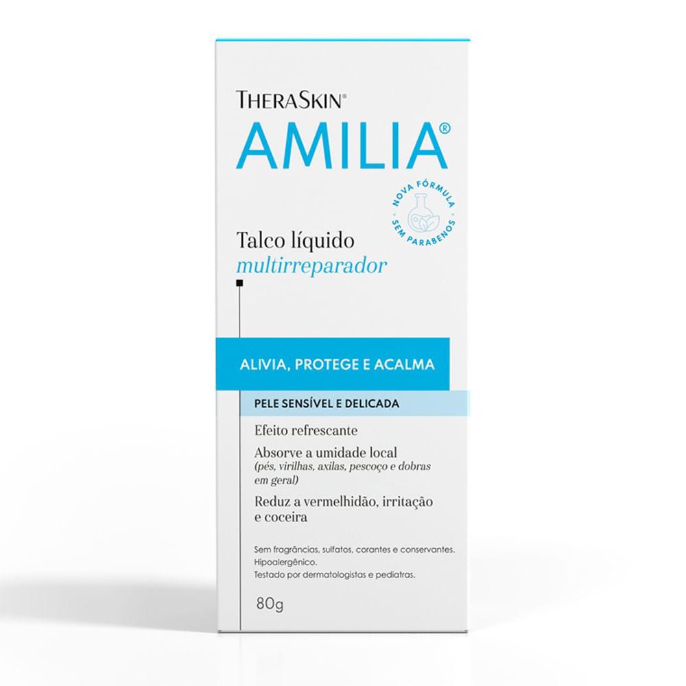 Amilia Theraskin Talco Líquido 80g