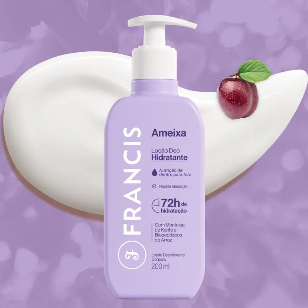 Loção Hidratante Francis Ameixa 400ml