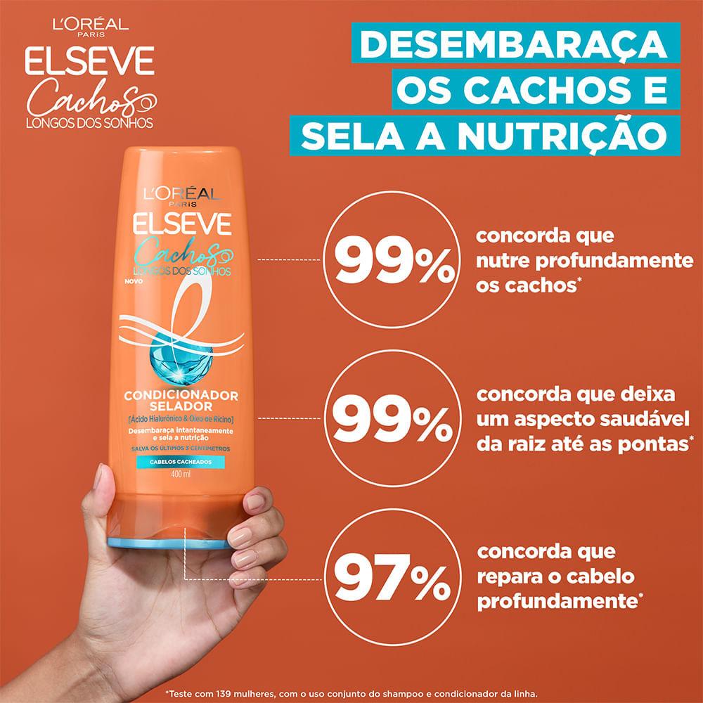 Kit Elseve Cachos Dos Sonhos - 3 Produtos