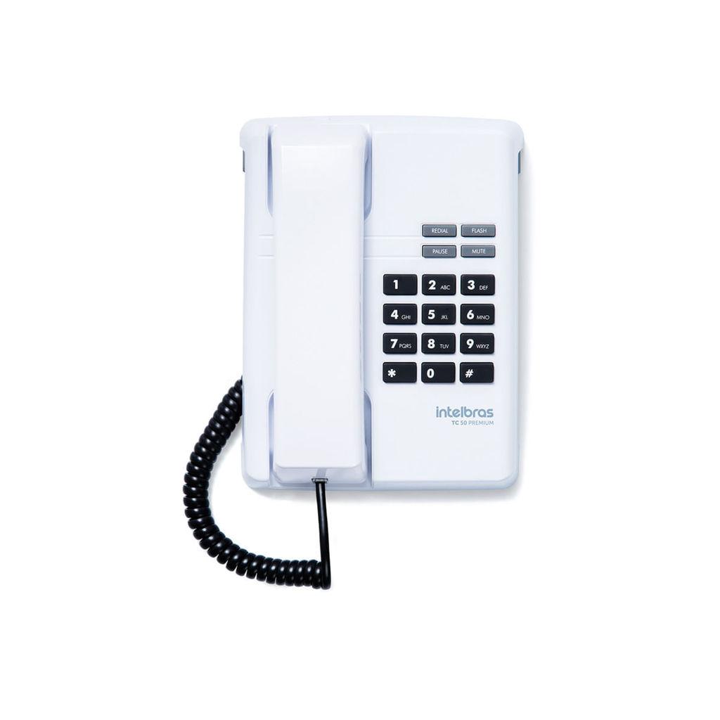 Telefone Com Fio Intelbras Tc 50 Branco