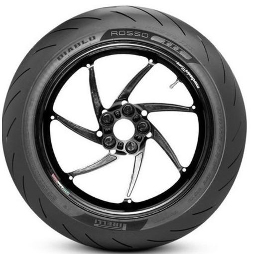 Par Pneu Moto Ninja 400 110/70-17 + 150/60-17 Diablo Rosso 3 + Selante Spec 300ml Brinde
