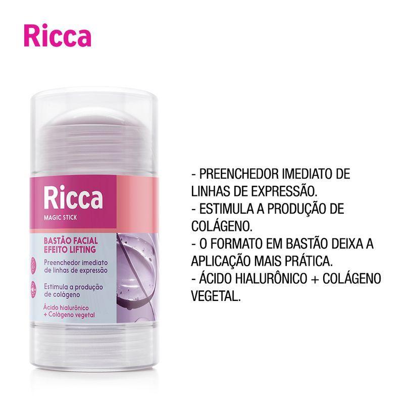 Bastão Facial Ricca Efeito Lifting