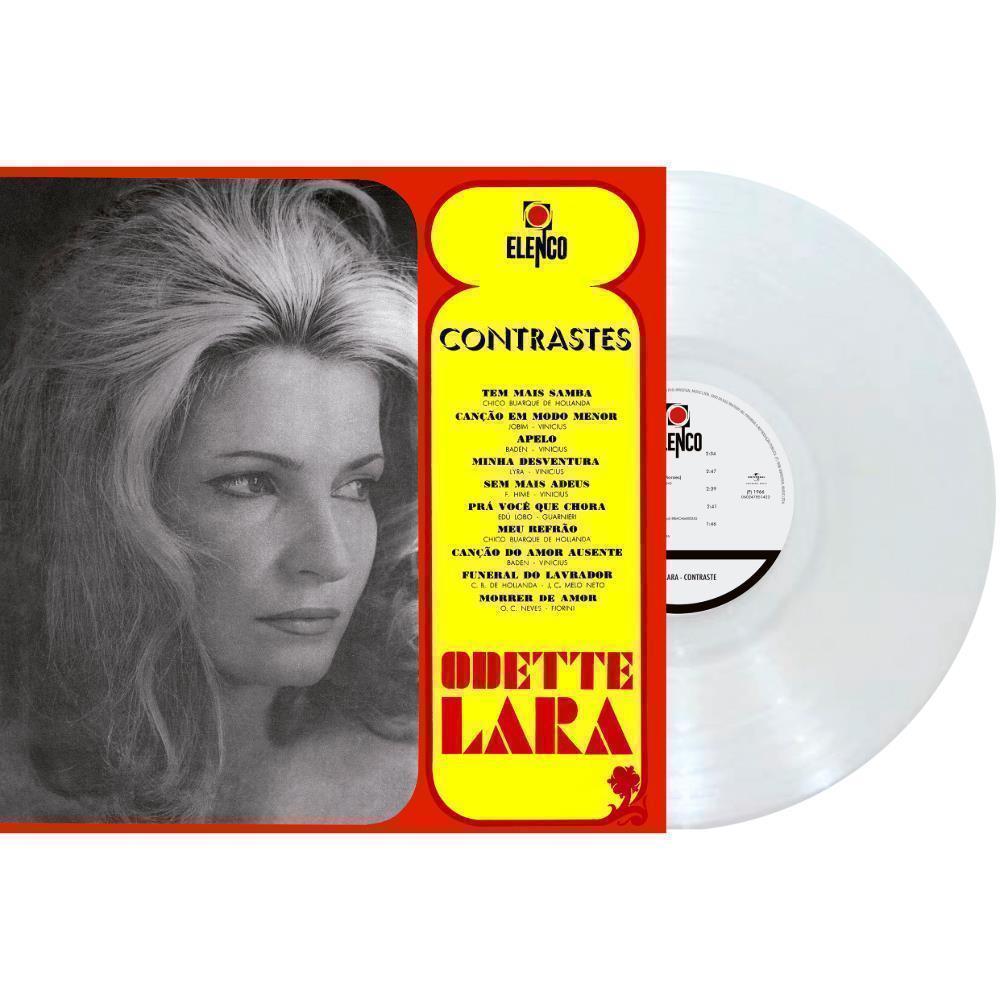 Vinil Odette Lara - Contrastes (1966/Elenco/Lp)