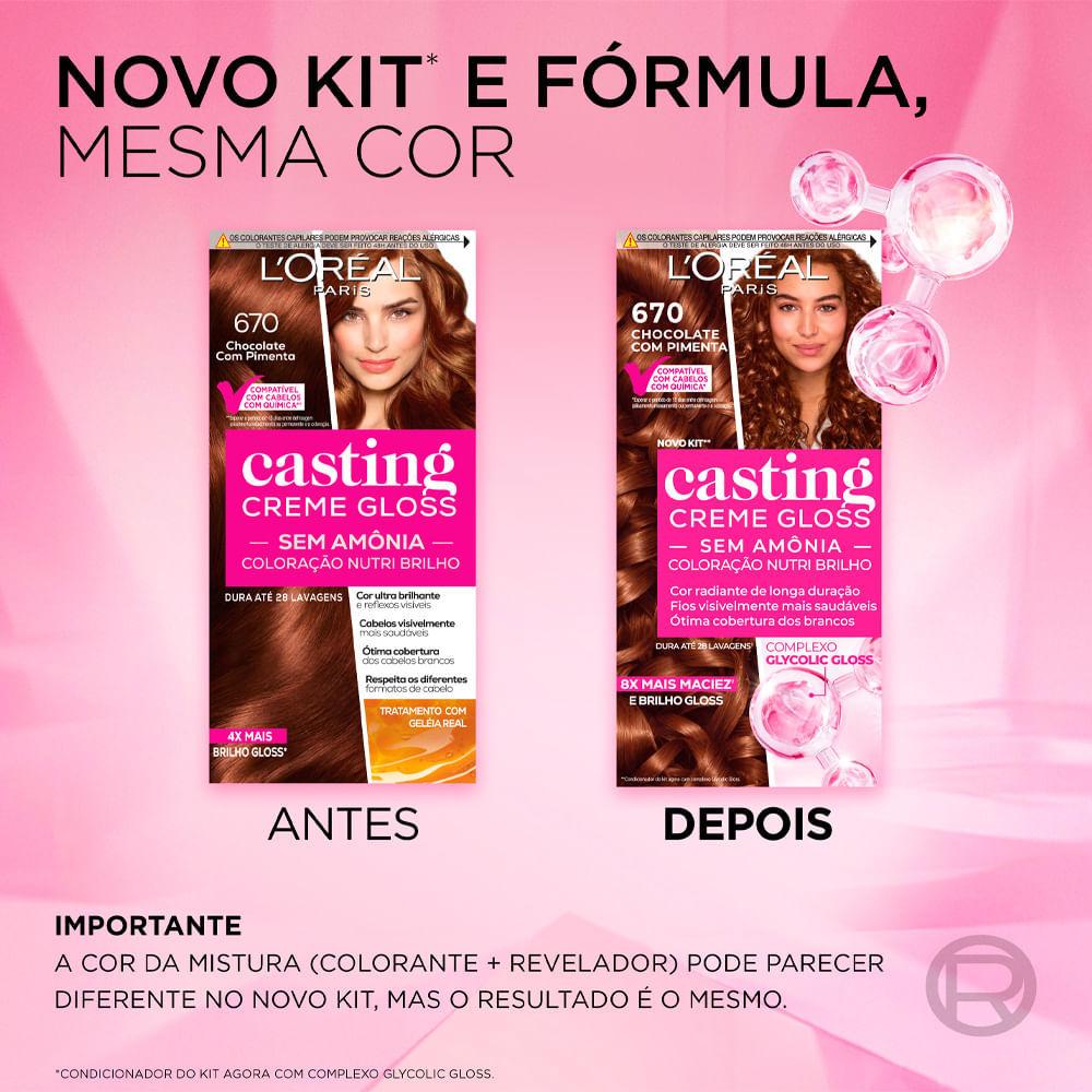 Tintura Casting Creme Gloss 670 Chocolate Com Pimenta