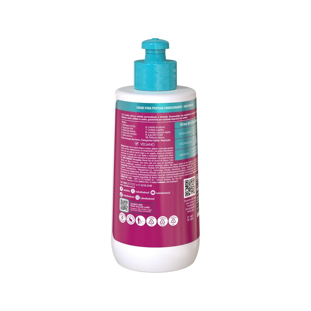 Creme Para Pentear Sos Cachos 10 Em 1 Multibenefícios 300ml