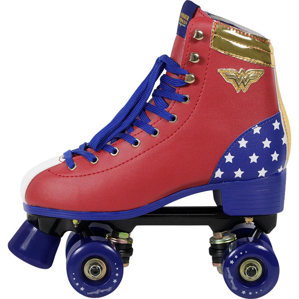 Patins Quad Mulher Maravilha Warner Bel