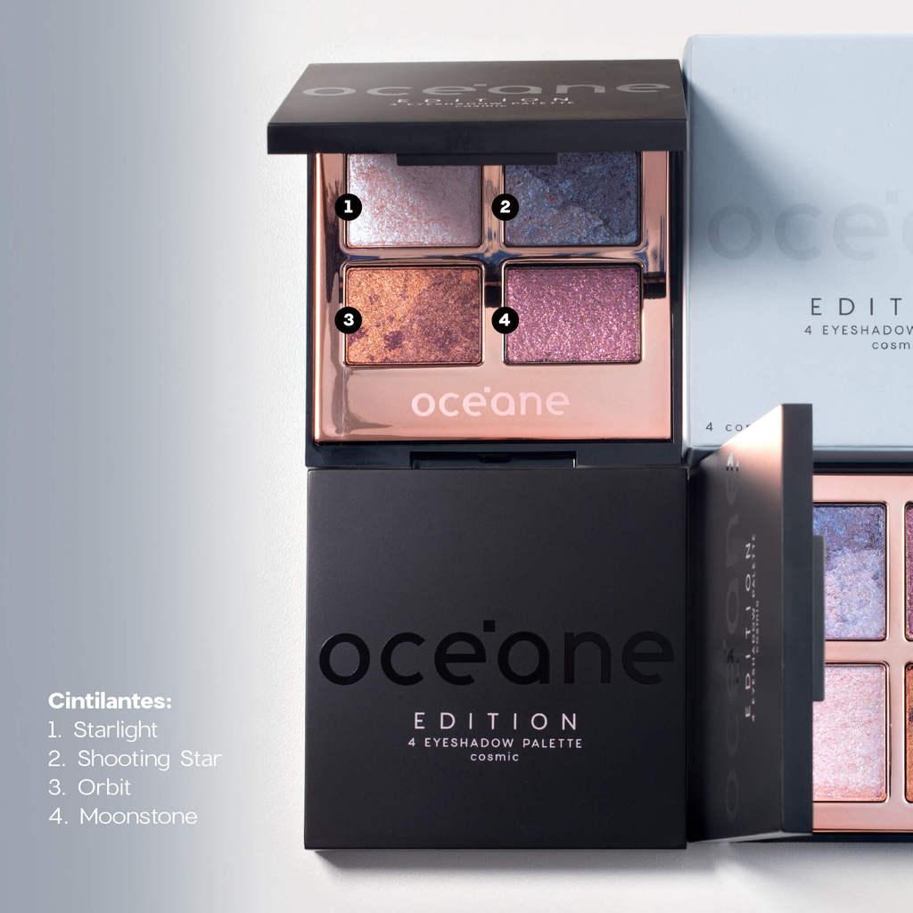 Kit Paleta De Sombras Cosmic + Lip Tinted Pink Océane Edition (2 Produtos)