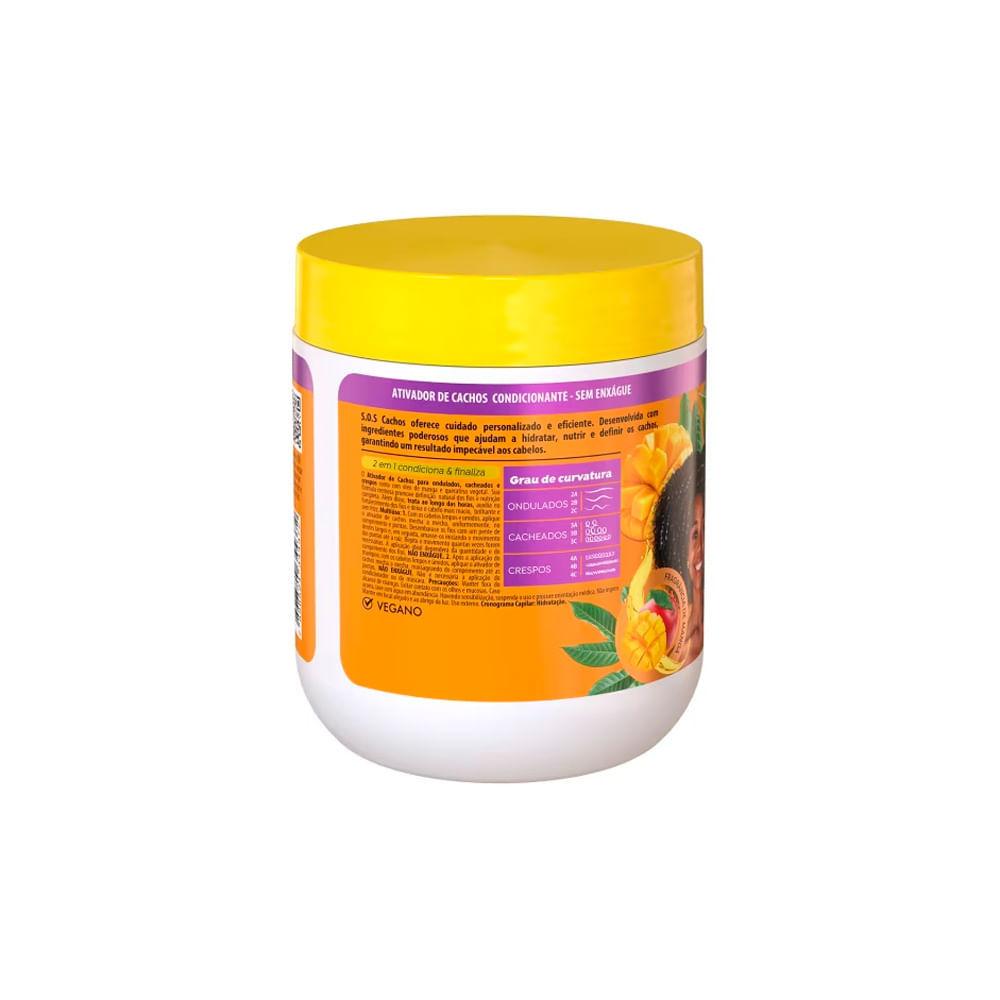Ativador De Cachos Salon Line S.o.s Cachos Óleo De Manga 500g