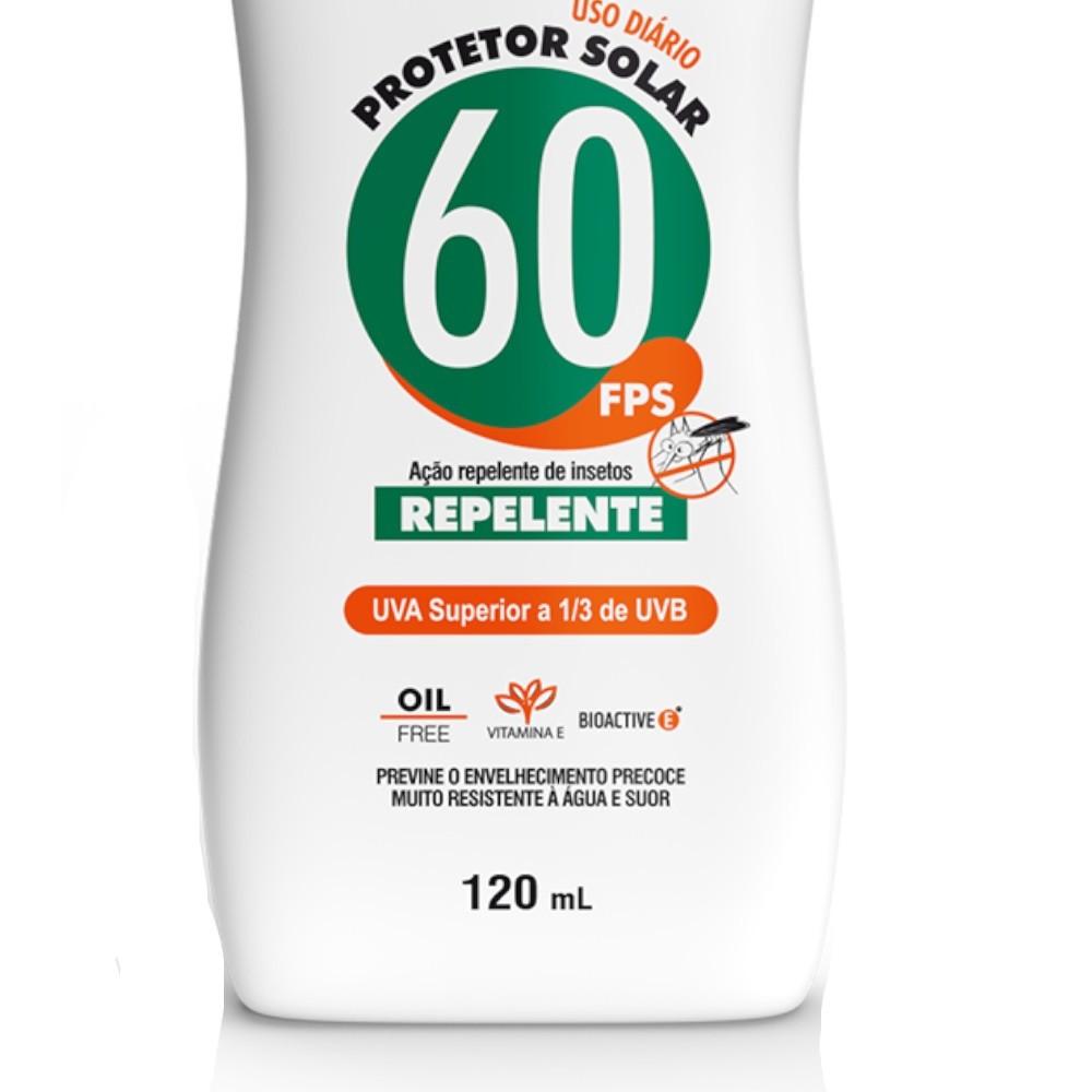 Protetor Solar Com Repelente FPS 60 Profissional 120 Ml - Nutriex