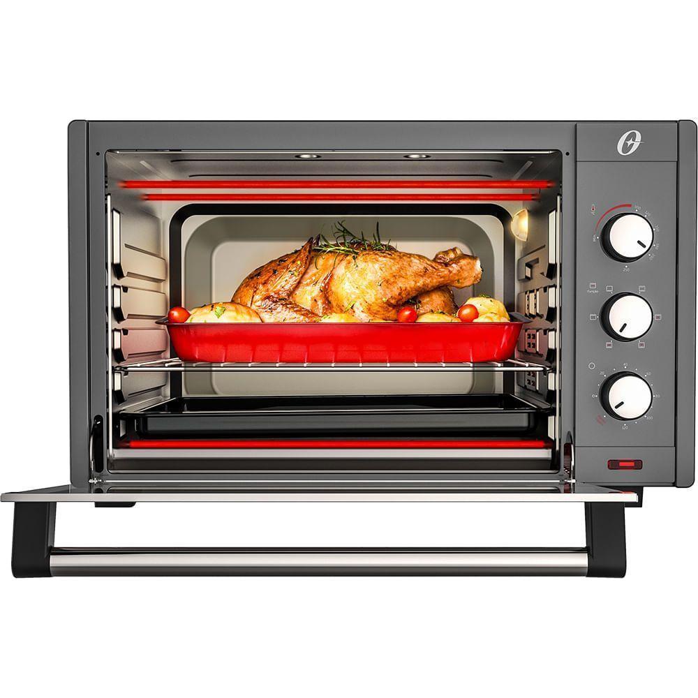 Forno Elétrico Oster 45L Grafite 220V